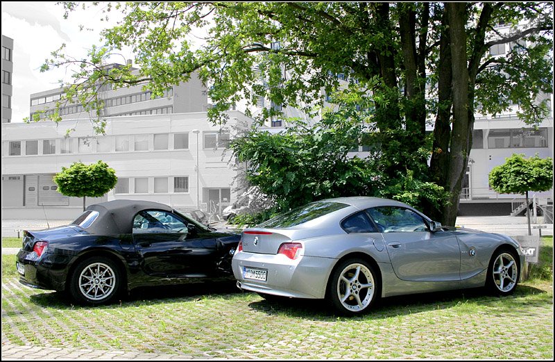 BMW Z4 Cabrio und Coup. 24.6.2007 (Matthias)