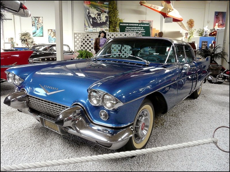 Cadillac Eldorado Brougham, BJ 1958, V8, 5972 ccm, 335 PS ausgestellt im Auto & Technik Museum in Sinsheim. 01.05.08