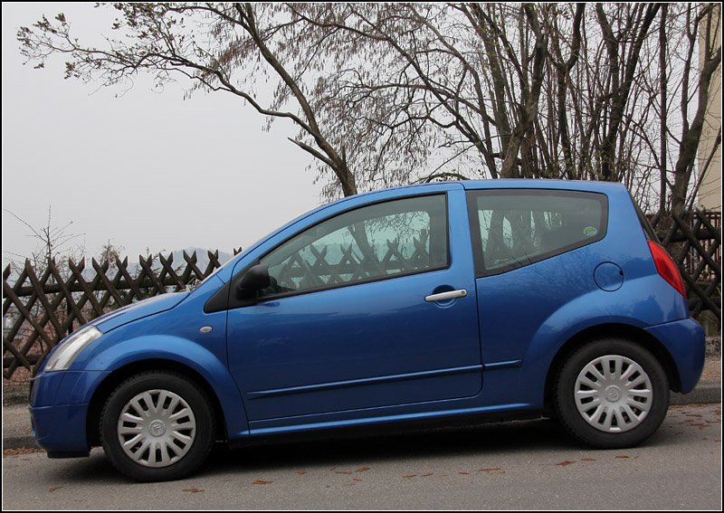 Citron C2, Kleinwagen, gebaut seit 2003. (Matthias)