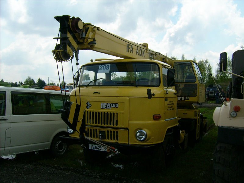 Der letzte gebaute ADK Typ auf IFA L60 beim Oldtimertreffen in Werdau                           