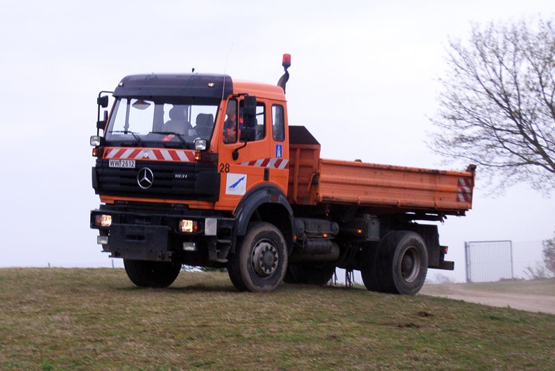 Die letzten Tage sind gezhlt fr den Mercedes-Benz SK 1831. Ersatzbeschaffung ist schon im Einsatz