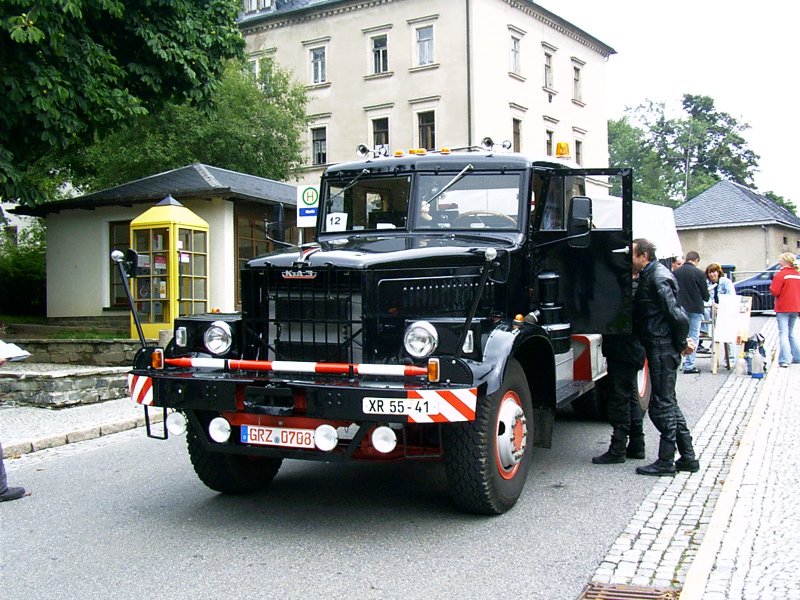 Ein Kras war 2006 auch beim Oltimertreffen in Jhstadt.