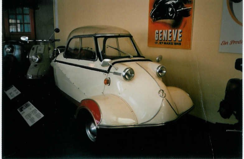 Ein Messerschmitt im Verkehrshaus der Schweiz, Luzern