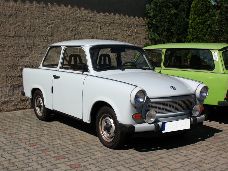 Ein Trabant P 601 gesehen in Falkenberg im Autohaus Tanneberger,20.05.07.
