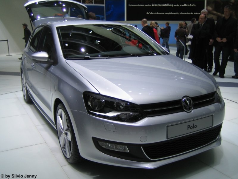 Eines der vielen Highlights am diesjhrigen Autosalon war die Vorstellung des neuen VW Polo. 