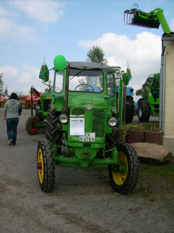 famulus RS 14/40 beim traktorentreffen in Schellenberg 2008