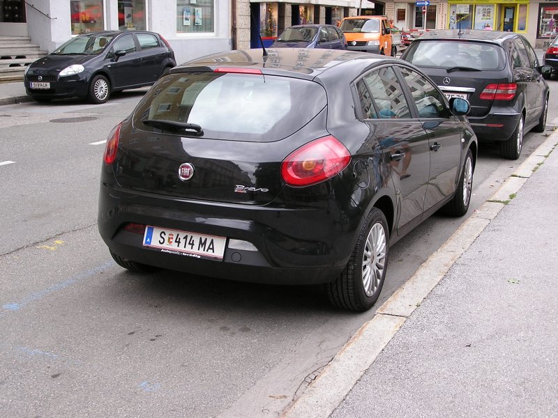 Fiat Bravo, Rckansicht.