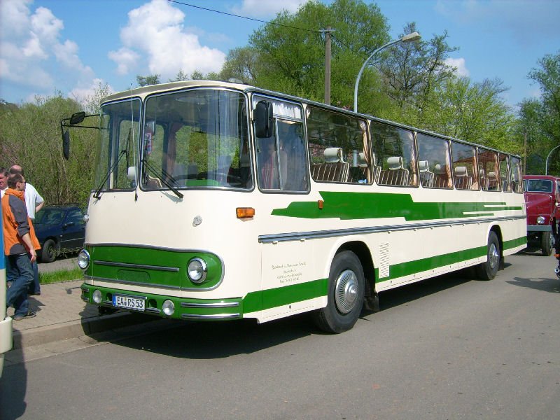 Fleischer Bus S6 beim Oldtimertreffen in Werdau