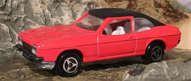 Ford Capri II . Modellhersteller : Majorette