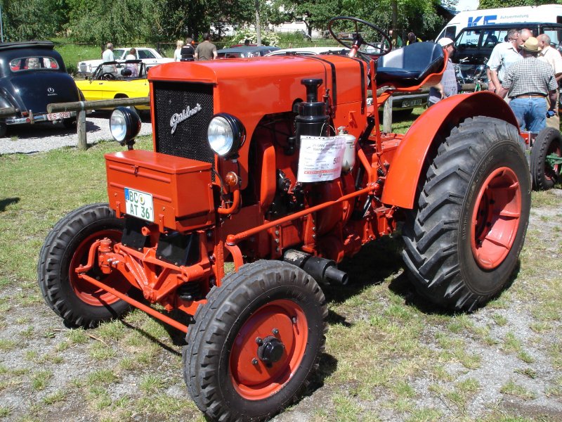 Gldner-Traktor, Oldtimertreffen in Bad Buchau, Juni 2005