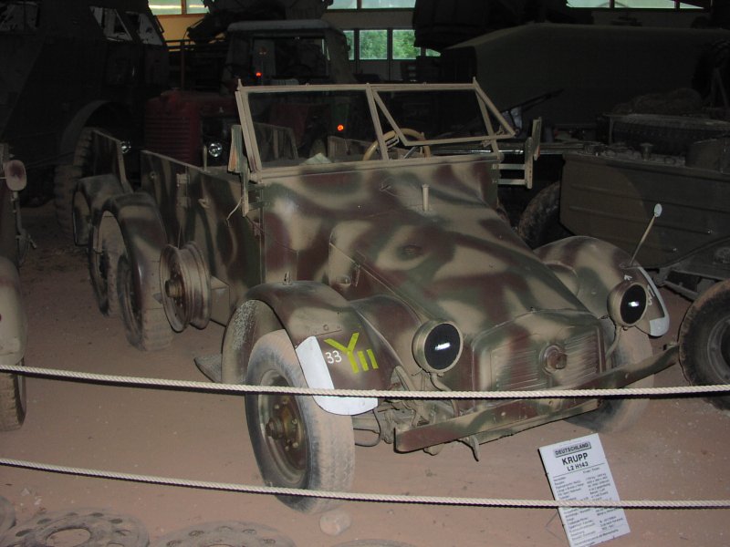 KRUPP L2 H143 - gesehen im Fahrzeugmuseum A-4820 Bad Ischl 2004