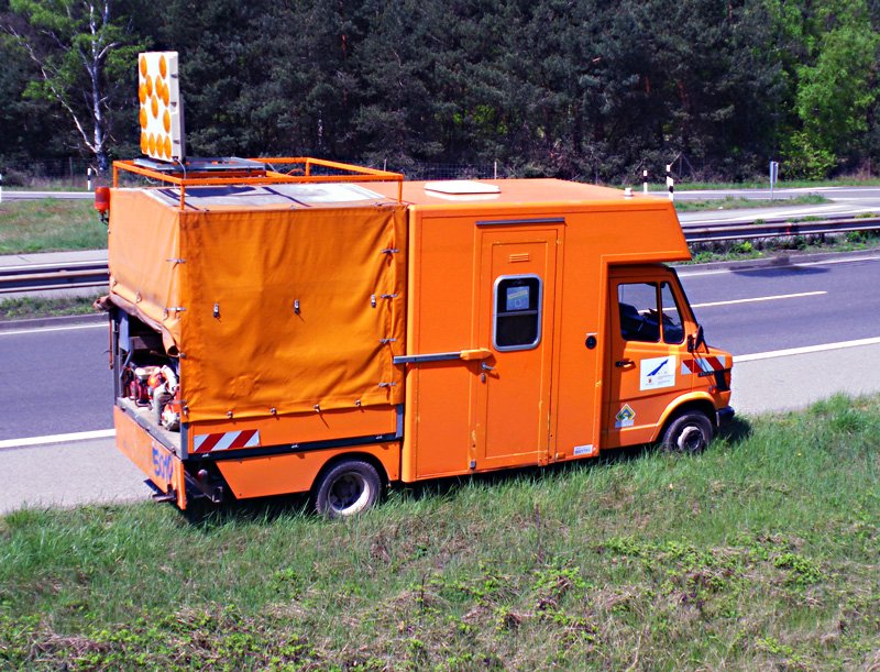 Mannschaftstransportwagen von der Straenmeisterei Speyer