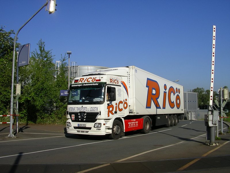 MB Actros,Fa. RIC ,Osteuropa - Asienverkehr.(07.05.2008)
