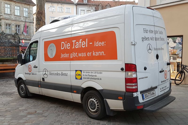Mb Sprinter Der Bamberger Tafel 12 2019 Fahrzeugbilder De