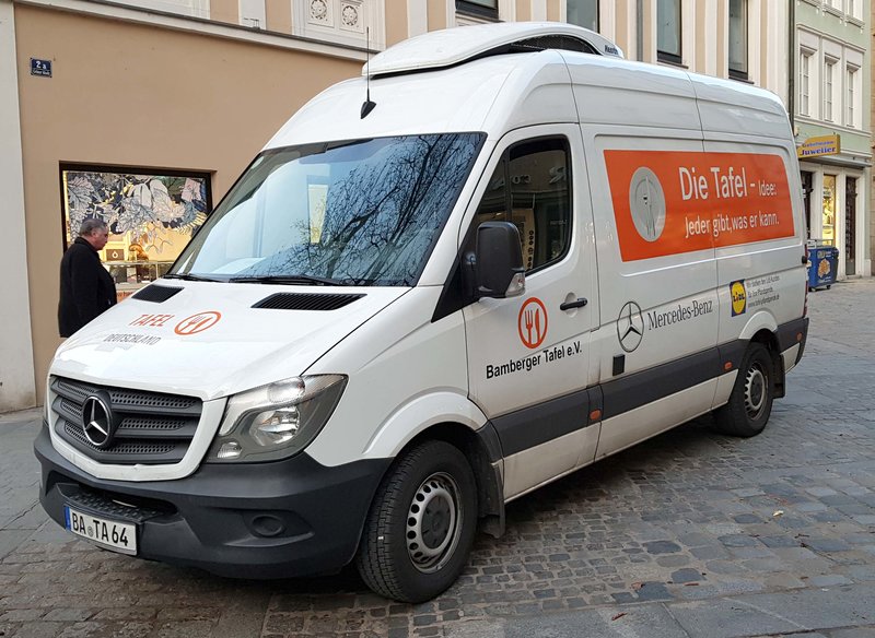 Mb Sprinter Der Bamberger Tafel 12 2019 Fahrzeugbilder De