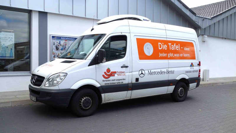 Mb Sprinter Der Fuldaer Tafel E V Gesehen In Fulda Im Juni