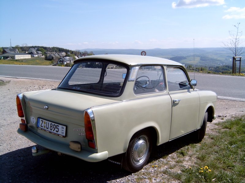 Mein Trabant P 601 Baujahr in Grnhain/ Erzgebirge

