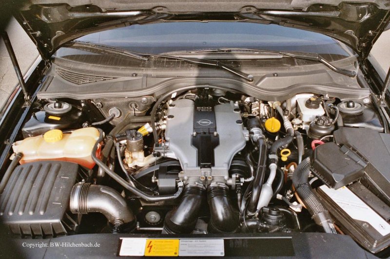 Omega B 3,0i V6 Zylindermotor