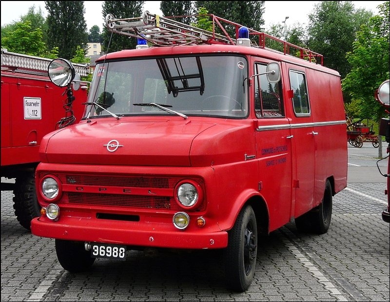 Opel Blitz der Feuerwehr Ptscheid. 07.06.08