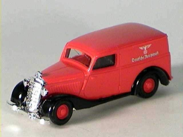 Personenkraftwagen  MB 170 V  der Deutsch Reichspost, 1933-1945; [Busch 41549]