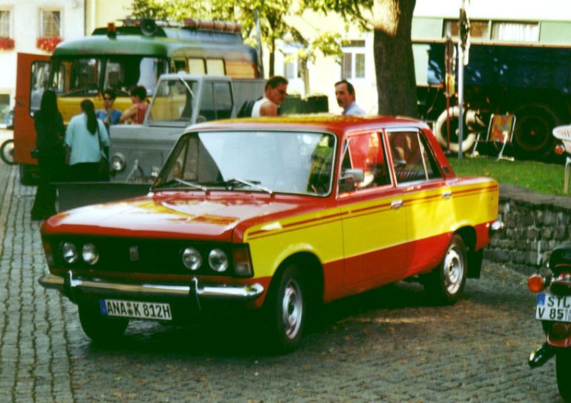 Polski Fiat 125P in Jhstadt, 04.09.04