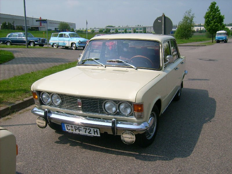 Polski Fiat beim Treffen am Nutzfahrzeugmuseum in Hartmannsdorf