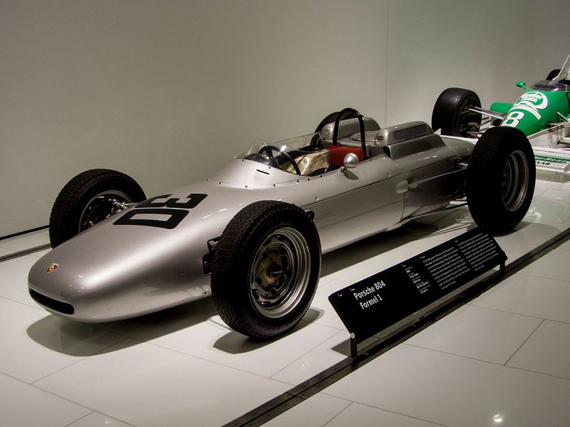 Porsche 804 Formel 1 Wagen Aus Dem Jahr 1962 185 Ps Aus Knapp