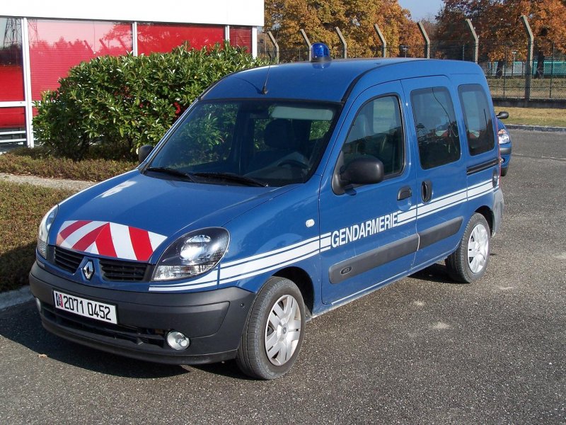 Renault Kangoo der Gendarmerie am 03/11/07.