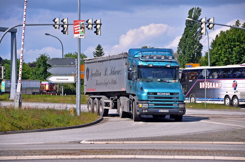 Scania-Hauber in Stralsund 2009