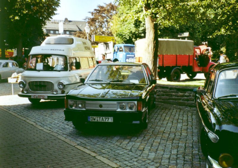 Tatra 613-3 in Jhstadt, 04.09.04