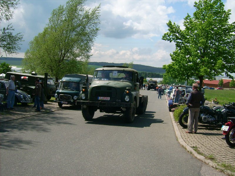 Tatra T148 Sattelzugmaschine beim Oldtimertreffen in Auerbach Rebesgrn