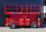 Arbeitsb�hne in Transportstellung, April 2026
