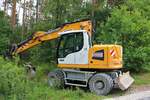 Strabag Liebherr 918 Compact am 24.06.18 in einen Wald bei Nürnberg