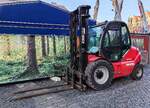 =Manitou MSI40H steht neben dem Festgel�nde in Erfurt im April 2026