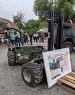 =Palfinger Crayler im Dienst der Bundeswehr, ausgestellt beim Hessentag in Fulda, 06-2026