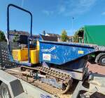 =CANYCOM-Dumper verlastet auf einem Tandemachsanhänger, 07-2025