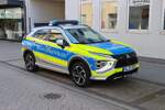 Mitsubishi Eclipse Cross Hybrid FustW der Stadtpolizei Hanau am 14.04.26 in Hanau