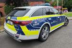 =MB E-Klasse als Einsatzfahrzeug vom Zoll ausgestellt auf dem Hessentagsgel�nde in Fulda im Juni 2026