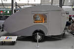 Der Anhänger Tramp wurde 1952 bei Wolf Hirth gebaut und ist die erste Wohnwagengeneration nach 2.