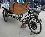 =Transportrad mit ILO-Motor steht zum Verkauf bei der Veterama, 10-2017