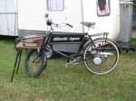 MAW-Fahrrad mit Hilfsmotor, sogenannter  Hühnerschreck , gesehen beim 11.