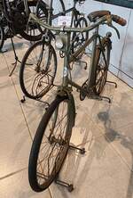 =Bianchi Bicklette, Bj. 1940, ausgestellt im Museo Nicolis in Verona, 09-2025