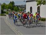 Veteranenrundfahrt eines belgischen Fahrradclubs, unterwegs auf den Straen im Norden Luxemburgs.  01.06.2013 