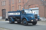 Wassertankfahrzeug MAN 19.281 Aufbau Rosenbauer Belgium der Zivilschutz, aufgenommen 21.07.2014 am Luchtmachtlaan Etterbeek