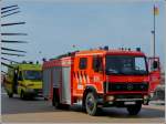 Wegen eines unvorsichtigen Badegastes, musste die Feuerwehr mit einem TLF Manschaftswagen und einem Krankenwagen am 22.08.2012 auf der Strandpromenade von Oostende vorfahren.