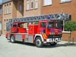Drehleiter Magirus-Deutz 192D13F Aufbau Magirus der Feuerwehr Nijlen, Aufnahme am 07.07.2007