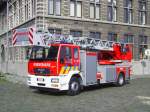 Drehleiter MAN LE 18.280 Aufbau Magirus DLK 23-12 GL CS der BF Antwerpen, aufgenommen am alte Feuerwache
