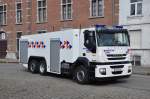 GTLF 15.000 Iveco Stralis AD260 545 6x2*4 Aufbau Plastisol & Vanassche der Belgischen Zivilschutz Standort Libramont, Aufnahme am 21.07.2012 in Brussel   nach Anlass des Nationalfeiertags 