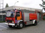 GTLF Ford Cargo 1620 Aufbau Rosenbauer Belgium der Feuerwehr Brasschaat, Aufnahme am 29.10.2006, Fahrzeug wurde 2009 ersetzt durch ein Iveco Eurocargo und ist jetzt in Einsatz beim Feuerwehr Rio Claro
