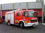 Tanklschfahrzeug Mercedes-Benz Atego 1528F Aufbau Vanassche der Feuerwehr Lommel, Aufnahme am 23.09.2006
